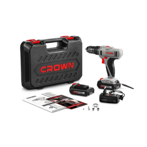 VISSEUSE PERCEUSE CROWN CT21055LM SANS FIL 14.4V 2 BATTERIES